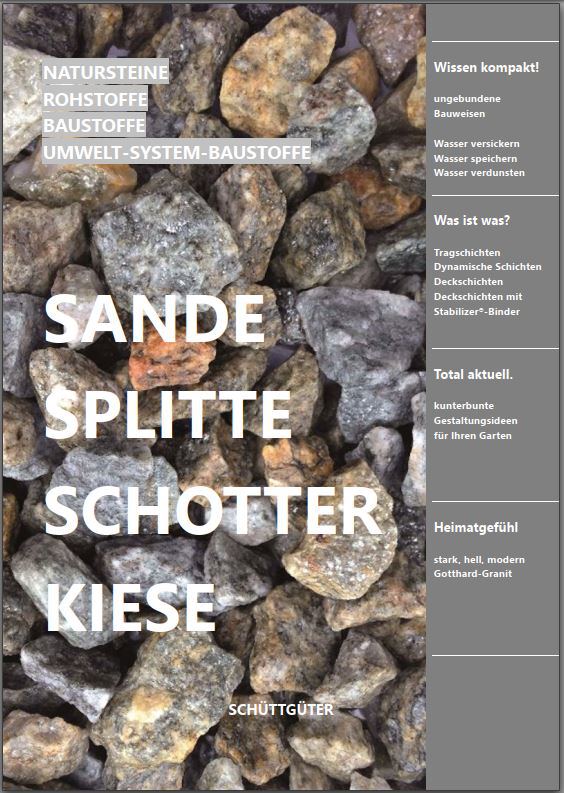 Katalog Schüttgüter