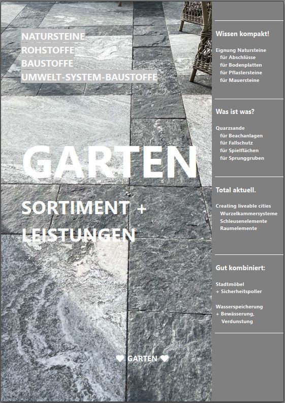 Garten - Sortiment und Leistungen