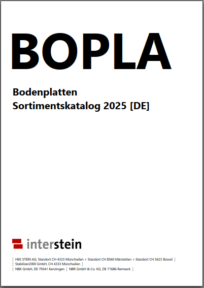 Katalog Bodenplatten