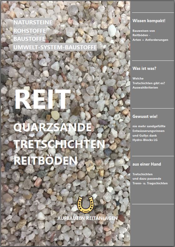 Quarzsande für Reitböden
