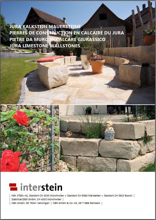 Katalog Mauersteine Jura Kalkstein